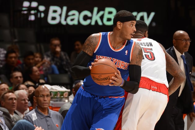 Carmelo Anthony 'Ecstatic' He Didn't Have Shoulder Surgery