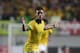 SEOUL, SOUTH KOREA - OCTOBER 12: Neymar of Brazil celebrates after scoring a goal during the international friendly match between South Korea and Brazil at the Sangam World Cup Stadium on October 12, 2013 in Seoul, South Korea. (Photo by Chung Sung-Jun/Getty Images)