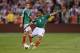 COLUMBUS, OH - SEPTEMBER 10: Fernando Arce #5 of the Mexico Men's National Team in action against the United States at Columbus Crew Stadium on September 10, 2013 in Columbus, Ohio. (Photo by Jamie Sabau/Getty Images)