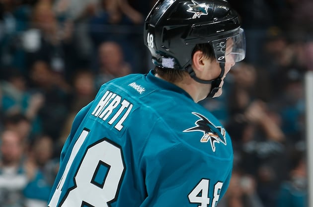 Hertl Takes 'Maintenance Day' After Big Collision