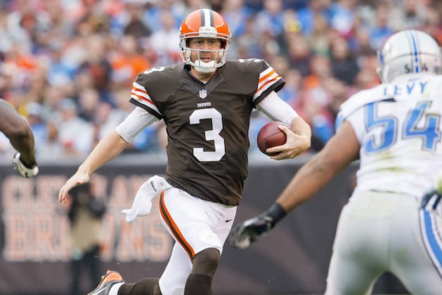 Brandon Weeden Implodes as Browns Bow to Lions