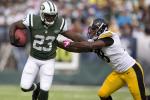 Jets' RB Goodson to Have MRI on Knee, Jets Fear Torn ACL