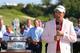 SOUTHAMPTON, BERMUDA - OCTOBER 24: Padraig Harrington of Ireland poses with the trophy after winning the PGA Grand Slam of Golf at Port Royal Golf Course on October 24, 2012 in Southampton, Bermuda. (Photo by Mike Ehrmann/Getty Images)