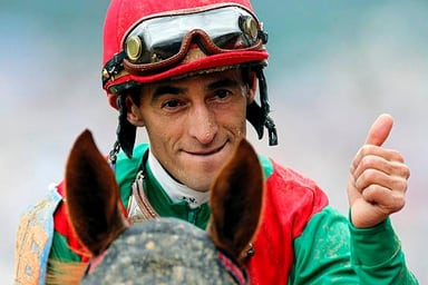John Velazquez Breaks Jockey Money Mark