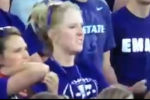 K-State Lady Flips Bird, Cusses at Camera