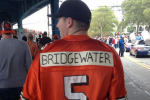 Browns Fan Makes Bridgewater Jersey 