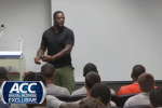 Portis Speaks to Canes: 'Make This Your Moment'