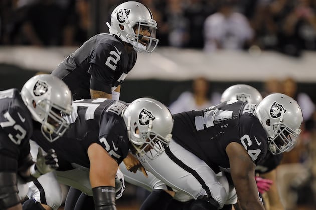 Raiders' O-Line Takes More Injury Hits vs. KC