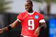 JACKSONVILLE, FL - JULY 28: Quarterback David Garrard #9 of the Jacksonville Jaguars takes part intraining camp at Florida Blue Health and Wellness practice fields on July 28, 2011 in Jacksonville, Florida. (Photo by Sam Greenwood/Getty Images)