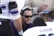 MADISON, WI - OCTOBER 12: Head Coach Pat Fitzgerald of the Northwestern Wildcats talks to the defense on the sidlines during the game against the Wisconsin Badgers during the game at Camp Randall Stadium on October 12, 2013 in Madison, Wisconsin. (Photo by Mike McGinnis/Getty Images)