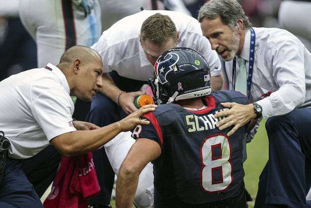 Rams, Texans Upset by Fans' Treatment of Schaub