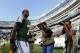 EAST RUTHERFORD, NJ - OCTOBER 13: Quarterback Geno Smith #7 of the New York Jets walks off the field after the Jets lost to the Pittsburgh Steelers 19-6 at MetLife Stadium on October 13, 2013 in East Rutherford, New Jersey. (Photo by Rich Schultz /Getty Images)