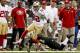 November 25, 2012; New Orleans, LA, USA; San Francisco 49ers wide receiver Mario Manningham (82) escapes a tackle by New Orleans Saints cornerback Jabari Greer (33) during the first quarter of a game at the Mercedes-Benz Superdome. The 49ers defeated the Saints 31-21. Mandatory Credit: Derick E. Hingle-USA TODAY Sports