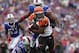 ORCHARD PARK, NY - OCTOBER 13: Giovani Bernard #25 of the Cincinnati Bengals rushes in for a touchdown during NFL game action against the Buffalo Bills at Ralph Wilson Stadium on October 13, 2013 in Orchard Park, New York. (Photo by Tom Szczerbowski/Getty Images)