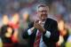 WEST BROMWICH, ENGLAND - MAY 19: Manchester United manager Sir Alex Ferguson applauds the crowd after his 1,500th and final match in charge of the club following the Barclays Premier League match between West Bromwich Albion and Manchester United at The Hawthorns on May 19, 2013 in West Bromwich, England. (Photo by Richard Heathcote/Getty Images)