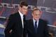MADRID, SPAIN - SEPTEMBER 02: Gareth Bale greets president Florentino Perez during his presentation as a new Real Madrid player at Estadio Santiago Bernabeu on September 2, 2013 in Madrid, Spain. (Photo by Gonzalo Arroyo Moreno/Getty Images)
