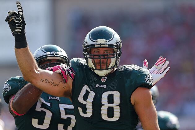 Eagles Linebacker Connor Barwin Took the Bus to Work Today