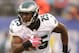 EAST RUTHERFORD, NJ - OCTOBER 06: LeSean McCoy #25 of the Philadelphia Eagles carries the ball during the second quarter against the New York Giants at MetLife Stadium on October 6, 2013 in East Rutherford, New Jersey. (Photo by Maddie Meyer/Getty Images)