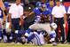 Michael Cox eludes a tackler in Giants preseason; the rookie will likely start on Sunday.