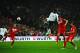LONDON, ENGLAND - OCTOBER 15: Wayne Rooney of England scores his team's opening goal during the FIFA 2014 World Cup Qualifying Group H match between England and Poland at Wembley Stadium on October 15, 2013 in London, England. (Photo by Laurence Griffiths/Getty Images)