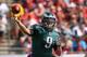 TAMPA, FL - OCTOBER 13: Nick Foles #9 of the Philadelphia Eagles passes during a game against the Tampa Bay Buccaneers at Raymond James Stadium on October 13, 2013 in Tampa, Florida. (Photo by Mike Ehrmann/Getty Images)