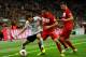 LONDON, ENGLAND - OCTOBER 15: James Milner of England battles with Slawomir Peszko (17) and Grzegorz Krychowiak (8) of Poland during the FIFA 2014 World Cup Qualifying Group H match between England and Poland at Wembley Stadium on October 15, 2013 in London, England. (Photo by Mike Hewitt/Getty Images)