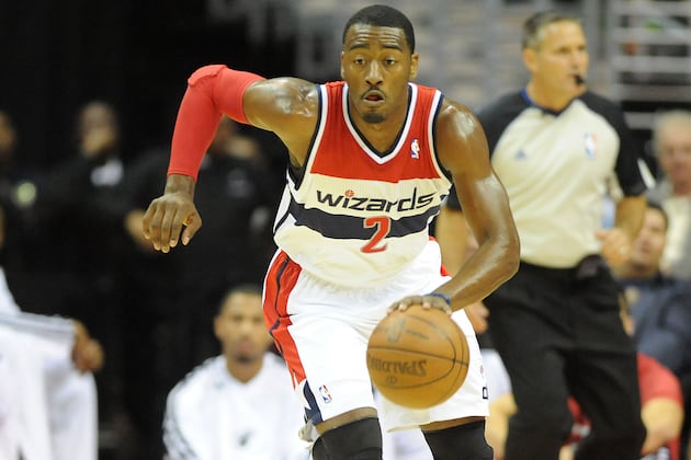 John Wall Goes Behind-the-Back, Dishes Assist to Al Harrington