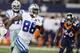 ARLINGTON, TX - OCTOBER 6: Dez Bryant #88 of the Dallas Cowboys runs the ball against the Denver Broncos at AT&T Stadium on October 6, 2013 in Arlington, Texas. The Broncos defeated the Cowboys 51-48. (Photo by Wesley Hitt/Getty Images)