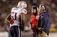 PHILADELPHIA, PA - NOVEMBER 27: (L-R) Jerod Mayo #51 of the New England Patriots talks with Safeties coach Matt Patricia and head coach Bill Belichick against the Philadelphia Eagles at Lincoln Financial Field on November 27, 2011 in Philadelphia, Pennsylvania. (Photo by Rich Schultz/Getty Images)