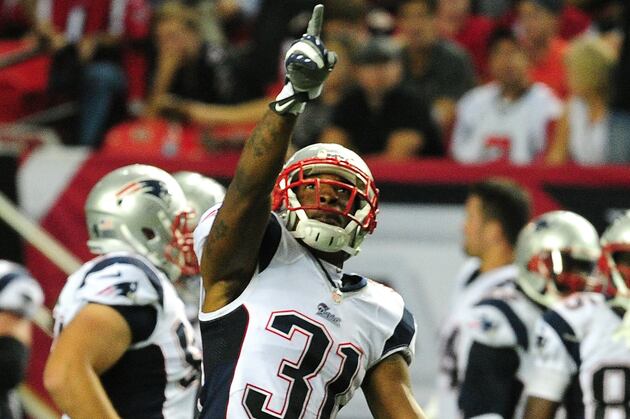 Aqib Talib, Danny Amendola and Tommy Kelly