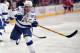 Oct 5, 2013; Chicago, IL, USA; Tampa Bay Lightning right wing Martin St. Louis (26) skates in warm-ups prior to the game against the Chicago Blackhawks at the United Center. Mandatory Credit: Rob Grabowski-USA TODAY Sports