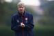 ST ALBANS, ENGLAND - SEPTEMBER 30: Manager Arsene Wenger of Arsenal looks on during an Arsenal training session ahead of their Champions League Group F match against Napoli at London Colney on September 30, 2013 in St Albans, England. (Photo by Paul Gilham/Getty Images)