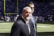 Sep 16, 2012; Indianapolis, IN, USA; Indianapolis Colts owner Jim Irsay and general manager Ryan Grigson stand on the sidelines before the game against the Minnesota Vikings at Lucas Oil Stadium. Indianapolis defeats Minnesota 23-20. Mandatory Credit: Brian Spurlock-USA TODAY Sports