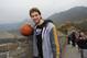BEIJING, CHINA - OCTOBER 13: Pau Gasol of the Los Angeles Lakers visits the Great Wall as part of 2013 Global Games on October 13, 2013 at the Great Wall in Beijing, China. NOTE TO USER: User expressly acknowledges and agrees that, by downloading and/or using this photograph, user is consenting to the terms and conditions of the Getty Images License Agreement. Mandatory Copyright Notice: Copyright 2013 NBAE (Photo by Andrew D. Bernstein/NBAE via Getty Images)