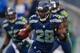 SEATTLE, WA - AUGUST 29: Punt returner Walter Thurmond #28 of the Seattle Seahawks rushes against the Oakland Raiders at CenturyLink Field on August 29, 2013 in Seattle, Washington. (Photo by Otto Greule Jr/Getty Images)