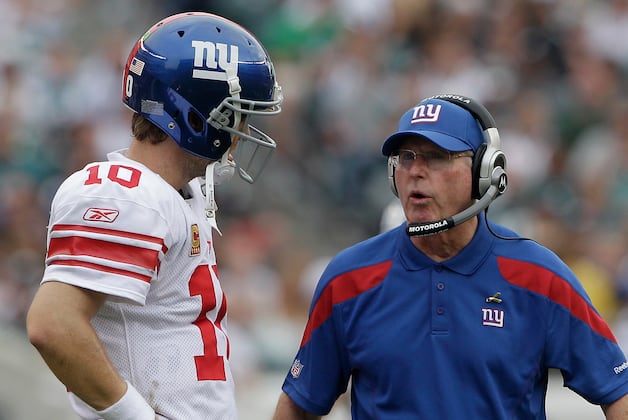 Coughlin Says He Hasn't Pondered Benching Manning