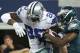 ARLINGTON, TX - DECEMBER 02: Dez Bryant #88 of the Dallas Cowboys scores a touchdown against Dominique Rodgers-Cromartie #23 of the Philadelphia Eagles at Cowboys Stadium on December 2, 2012 in Arlington, Texas. (Photo by Ronald Martinez/Getty Images)
