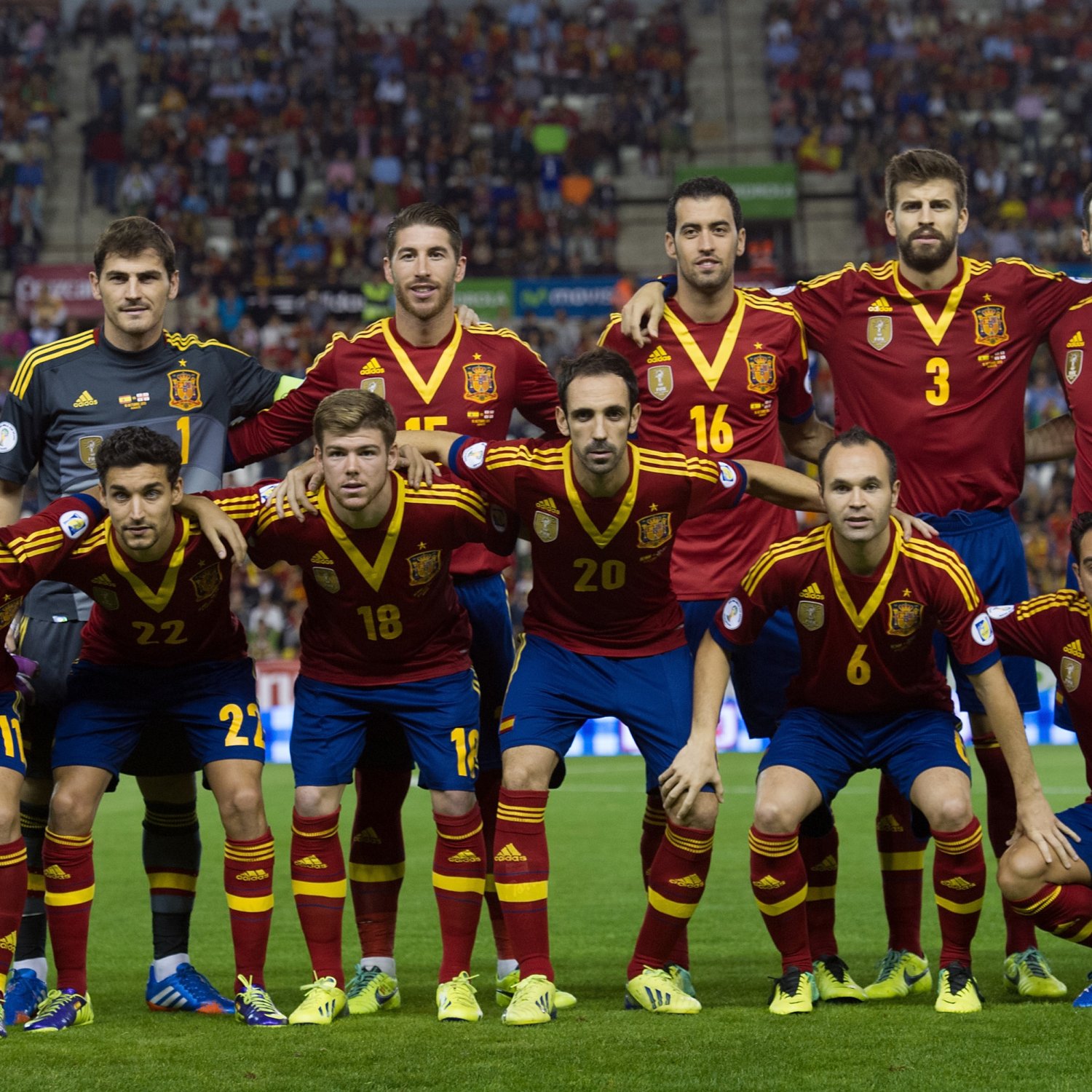 Spain World Cup Roster 2014 Updates on 23Man Squad and Starting XI