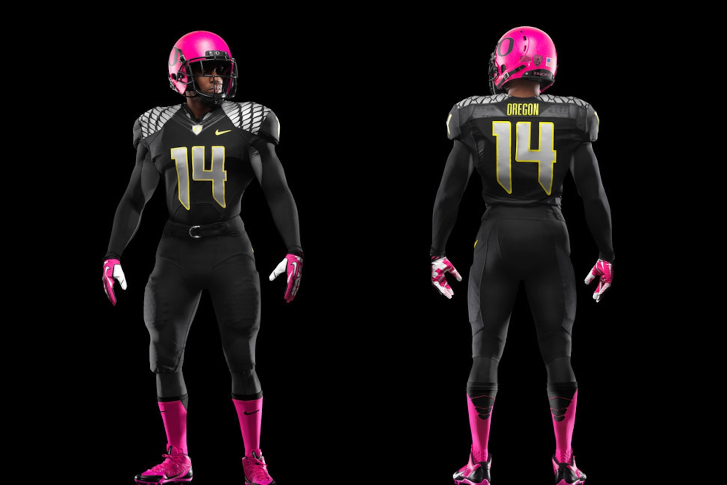 Oregon Football Pays Tribute to Breast Cancer Awareness with Pink Uniforms Bleacher Report