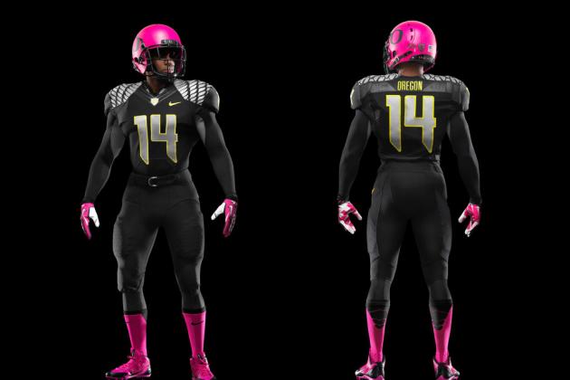 Oregon Football Pays Tribute to Breast Cancer Awareness ...