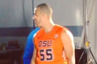 Video: Nelson Misses FT...on 7-Foot Hoop