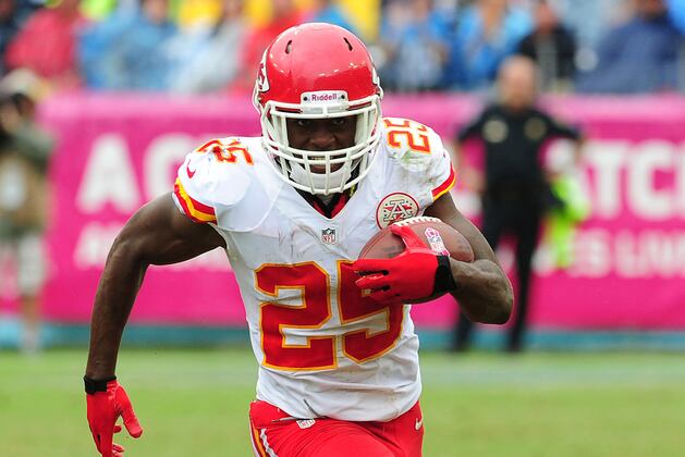 Chiefs Planning Bigger Workload for Jamaal Charles