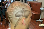 FSU Fan Shaves Tomahawk in Head for Clemson Game
