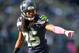 Oct 13, 2013; Seattle, WA, USA; Seattle Seahawks cornerback Richard Sherman (25) during the game against the Tennessee Titans at CenturyLink Field. The Seahawks defeated the Titans 20-13. Mandatory Credit: Kirby Lee-USA TODAY Sports