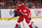 Kronwall Stretchered Off Ice After Nasty Hit by McLeod...