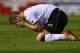 VALENCIA, SPAIN - MARCH 08: Roberto Soldado of Valencia sits on his knees as he reacts after failing to score during the UEFA Europa League Round of 16 first leg match between Valencia CF and PSV Eindhoven at Estadio Mestalla on March 8, 2012 in Valencia, Spain. Valencia won 4-2. (Photo by Manuel Queimadelos Alonso/Getty Images)