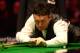 LONDON, ENGLAND - JANUARY 10: Jimmy White of England lines up a shot during his game against Mark King of England in the PokerStars.com Masters Snooker tournament at Wembley Arena on January 10, 2010 in London, England. (Photo by John Gichigi/Getty Images)