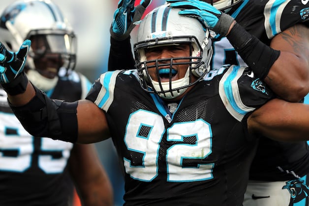 Carolina Panthers' Defensive Tackle Dwan Edwards Returns to Practice