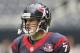 HOUSTON, TX - AUGUST 30: Case Keenum #7 of the Houston Texans during pre-game warm ups before playing the Minnesota Vikings in a preseason game at Reliant Stadium on August 30, 2012 in Houston, Texas. (Photo by Bob Levey/Getty Images)