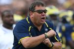 Hoke 'Frustrated' That O-Line Can't Improve Faster